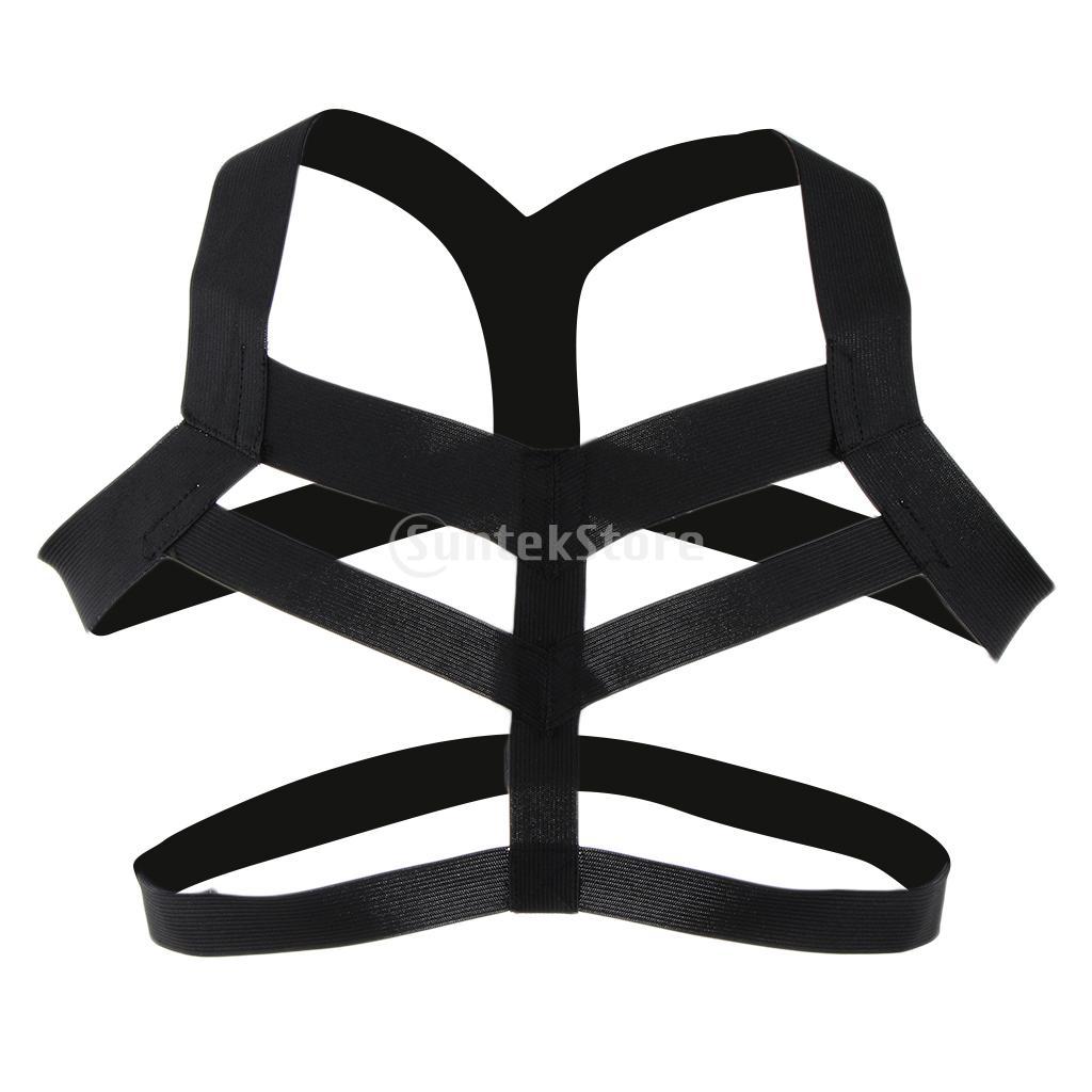 男士显大胸带 hp跳舞表演 同志衣 性感男式情趣内衣 束缚带 e423