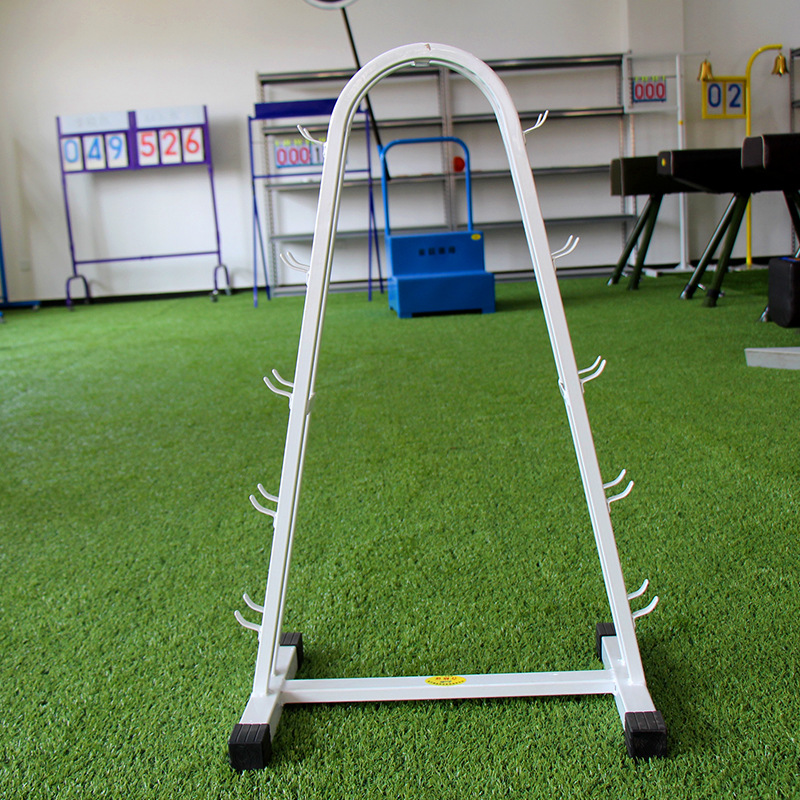 益佳体育器材高档哑铃架批发可定制加固钢管哑铃展示架杠铃存储架