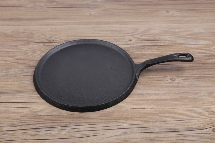 迷你煎锅铸铁平底锅生铁煎锅不易粘煎蛋锅牛排煎锅铸铁锅单柄日式