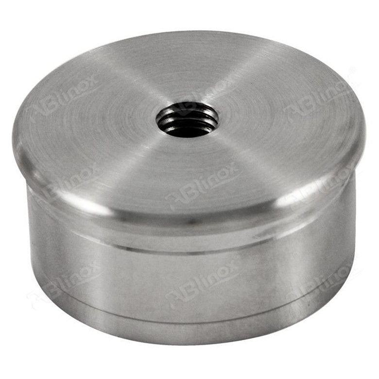 不锈钢楼梯扶手管封口盖 方管堵头 立柱扶手配件 铸造楼梯配件