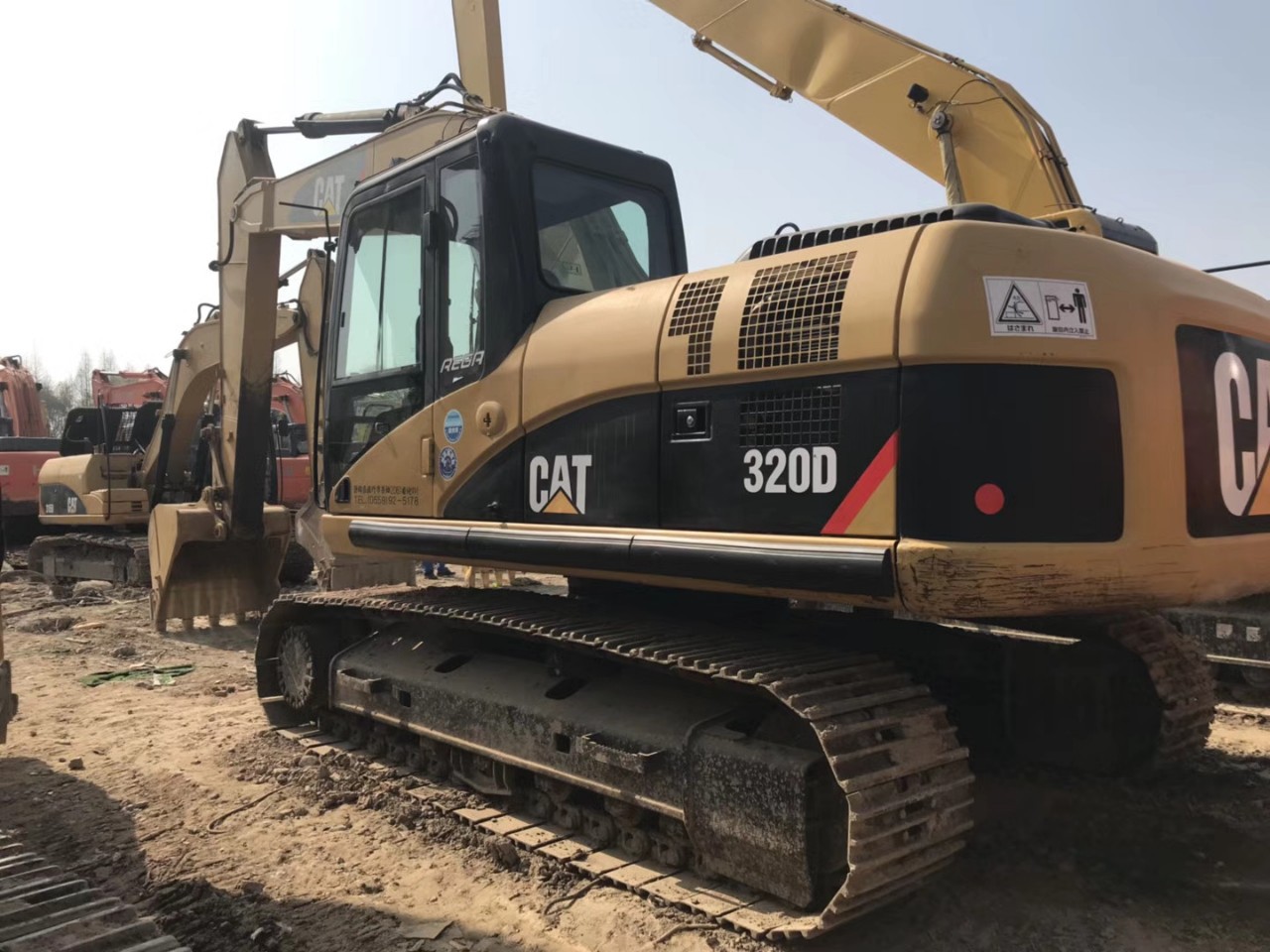 二手挖掘机 卡特320d挖掘机 质保一年