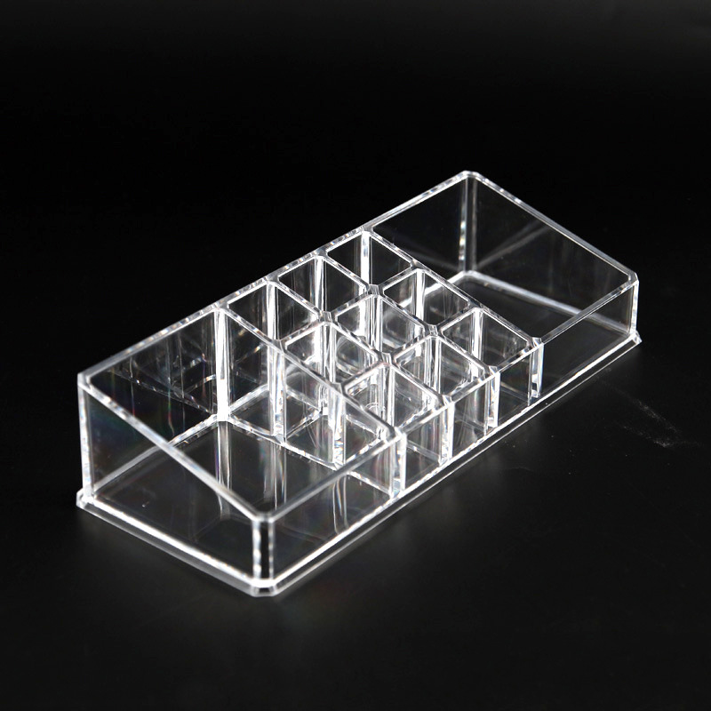 亚克力彩妆架-口红香水收纳盒-透明化妆桌面收纳盒-1067