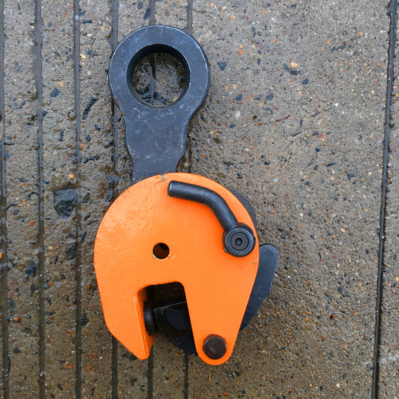 立吊竖吊大连钢板起重钳吊钩重型钢构板材吊装h钢c型钢吊具1吨