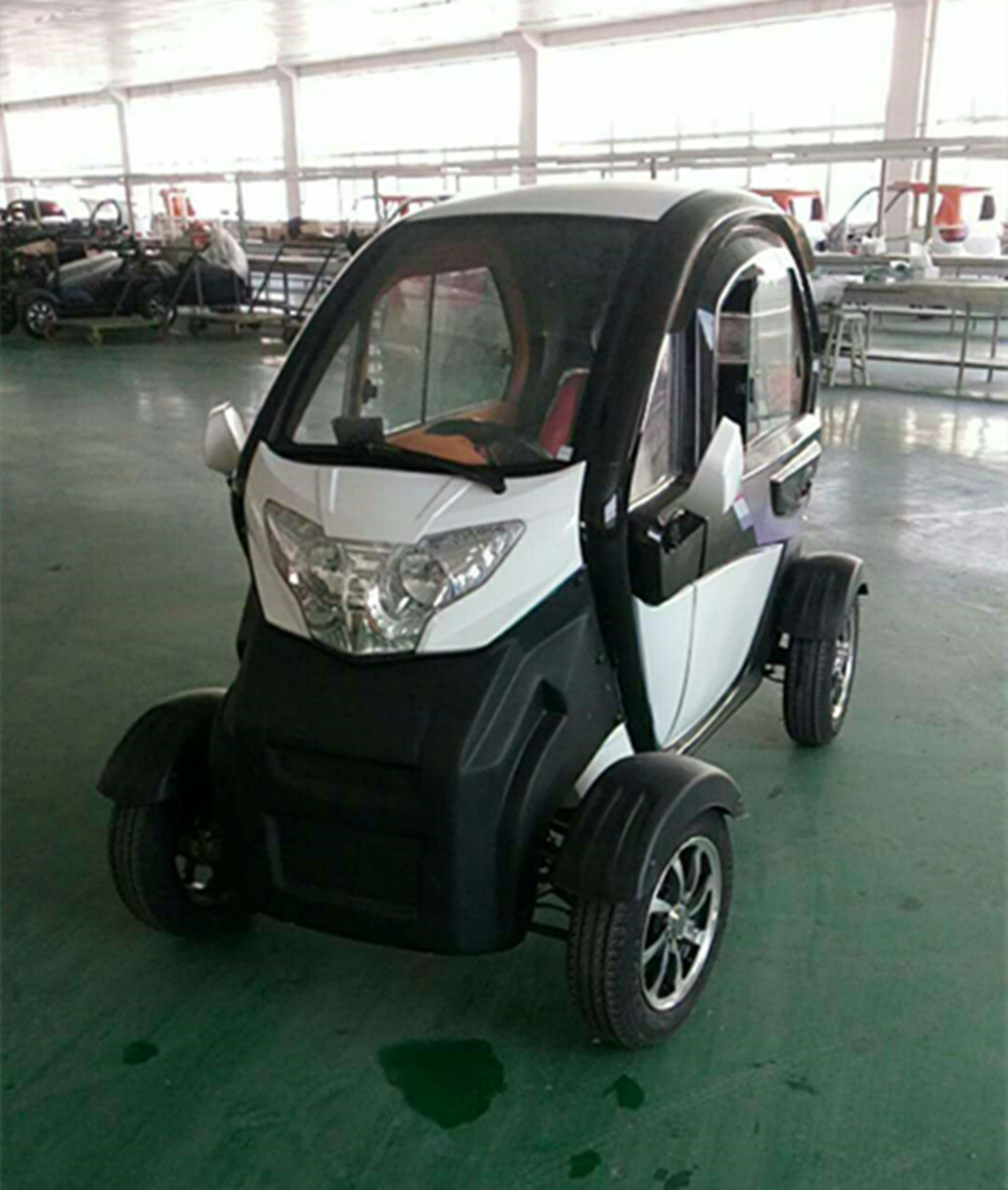 新能源代步车 四轮 老年助力车汽车成人 两门三座电动汽车