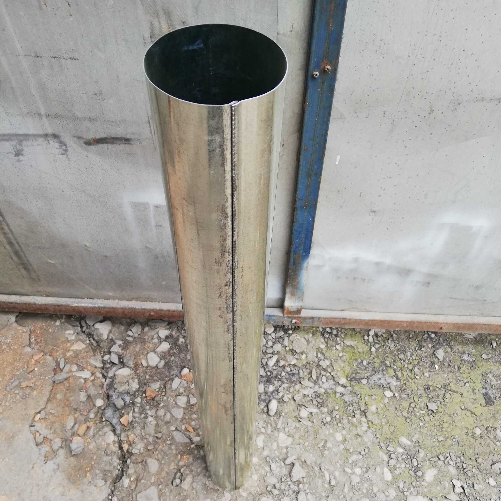 镀锌铁皮烟筒取暖炉烟管白铁皮烟囱取暖炉排烟采暖炉烟筒