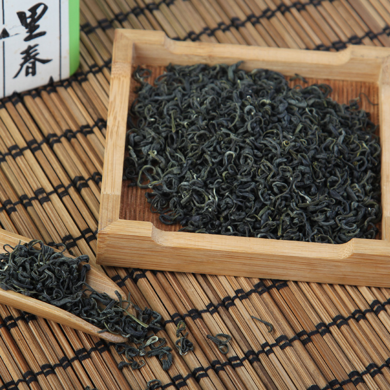 四川茶叶批发七里春高山素毛峰100g盒装高山绿茶直销 送礼佳品