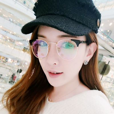 镜框韩版平光眼镜有镜片男女士款潮复古个性装饰近视眼镜框架8931