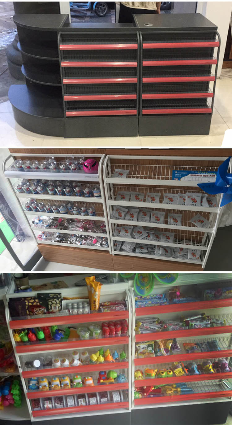 便利店超市收银小货架口香糖架小商品零食货架展示架厂家直供