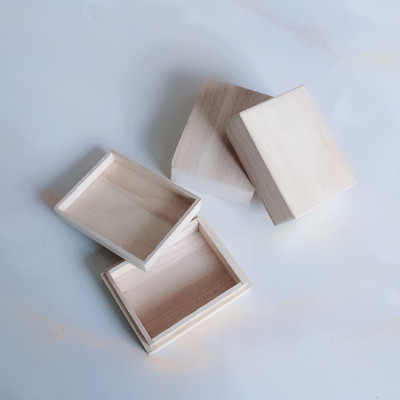 厂家定做木质礼品木盒精品桐木木盒实木包装盒玩具包装木盒