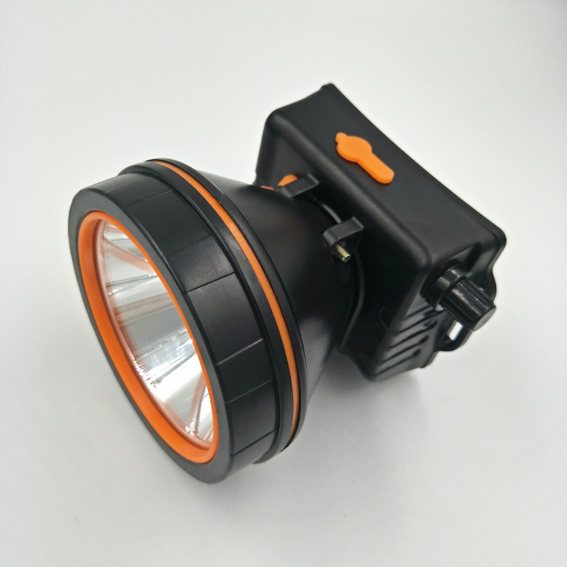 无极调光可旋转led头灯白光黄光钓鱼灯野营灯照明电筒头戴灯批发