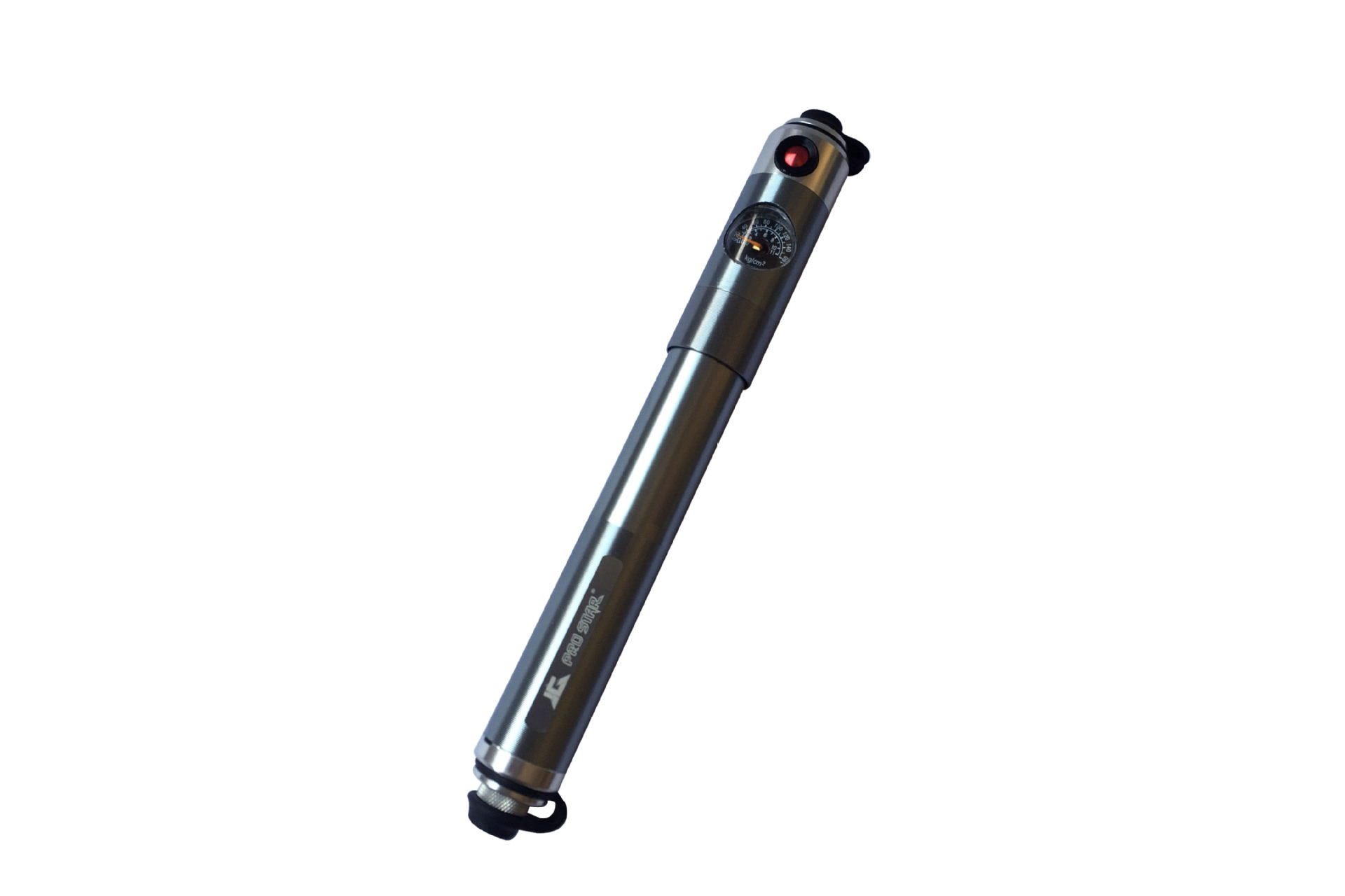 电商山地车美法嘴迷你手动手拉气泵带表打气筒jg01