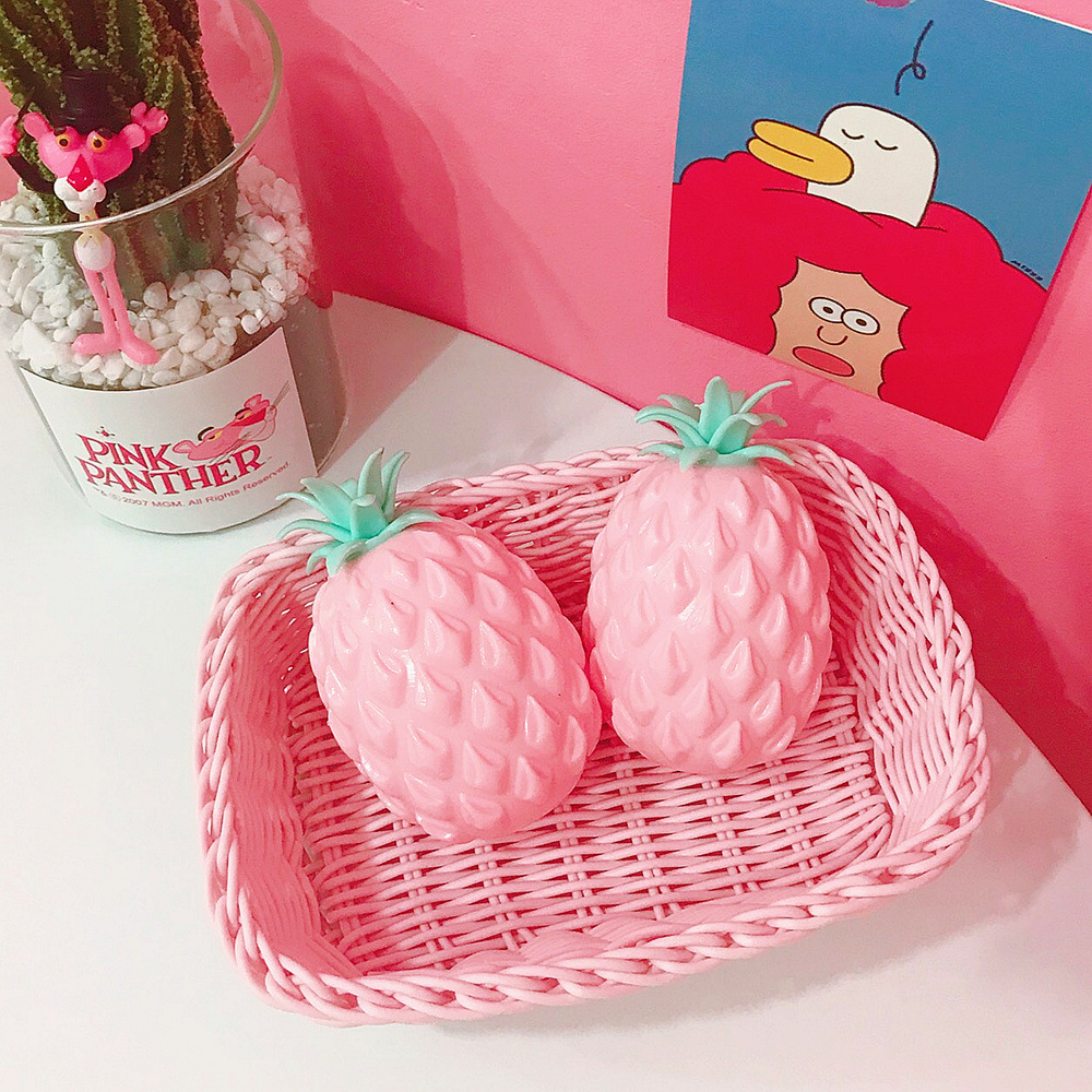 日韩创意减压玩具新奇特玩具葡萄球发泄玩具菠萝捏捏乐整人玩具新