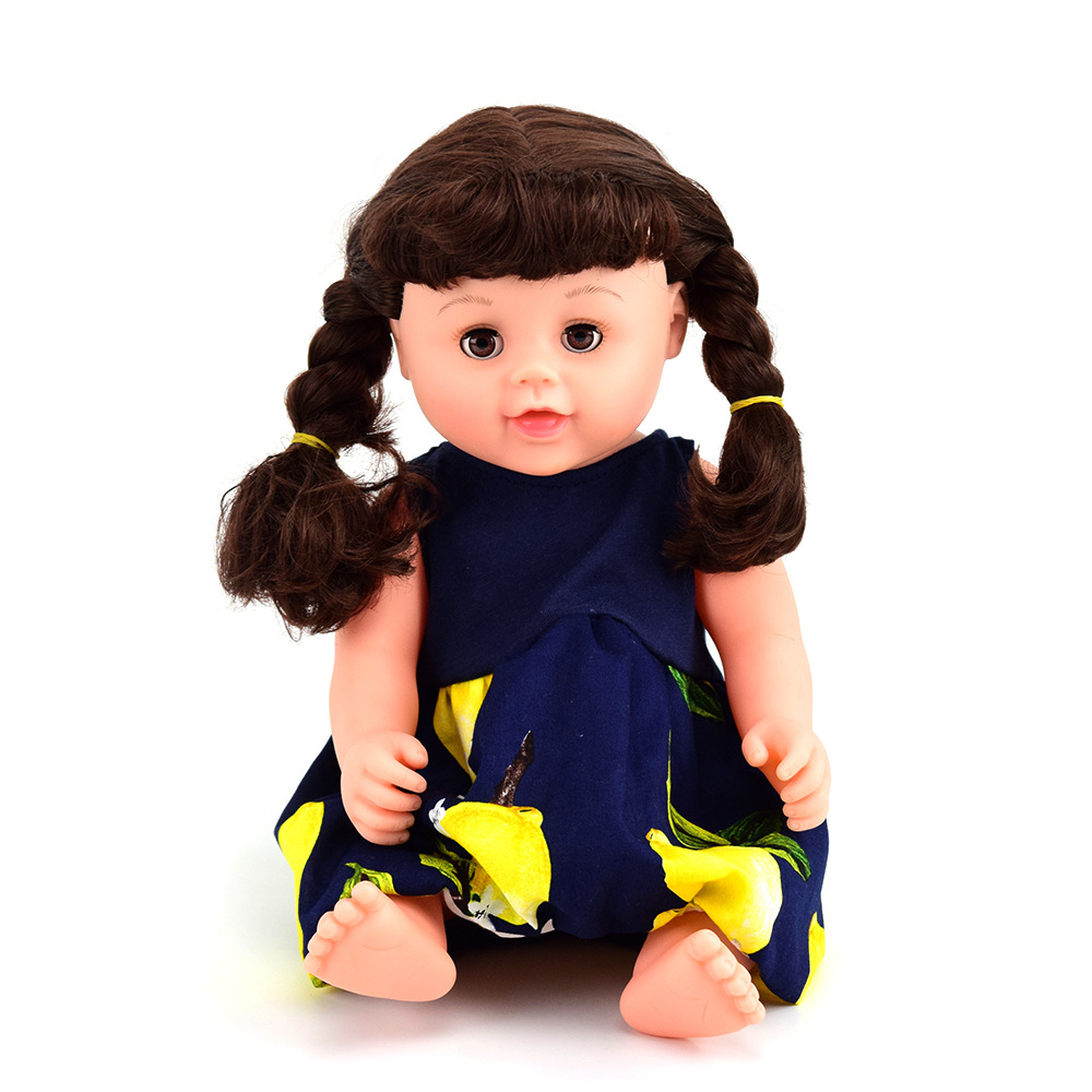 仿真婴儿娃娃玩具热销亚马逊爆款搪胶娃娃公仔儿童互动陪伴成长
