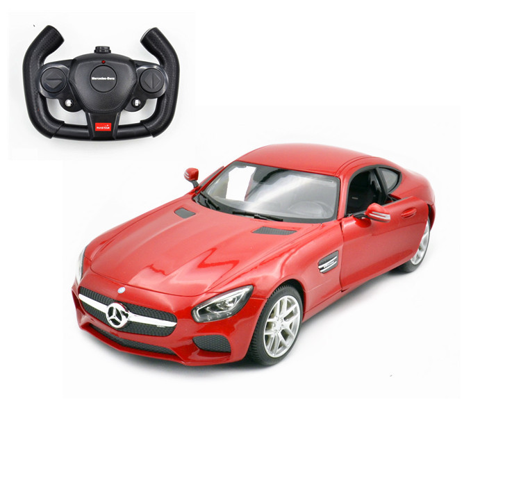 星辉娱乐 1:14奔驰gt amg跑车电动遥控车usb充电可开门74060
