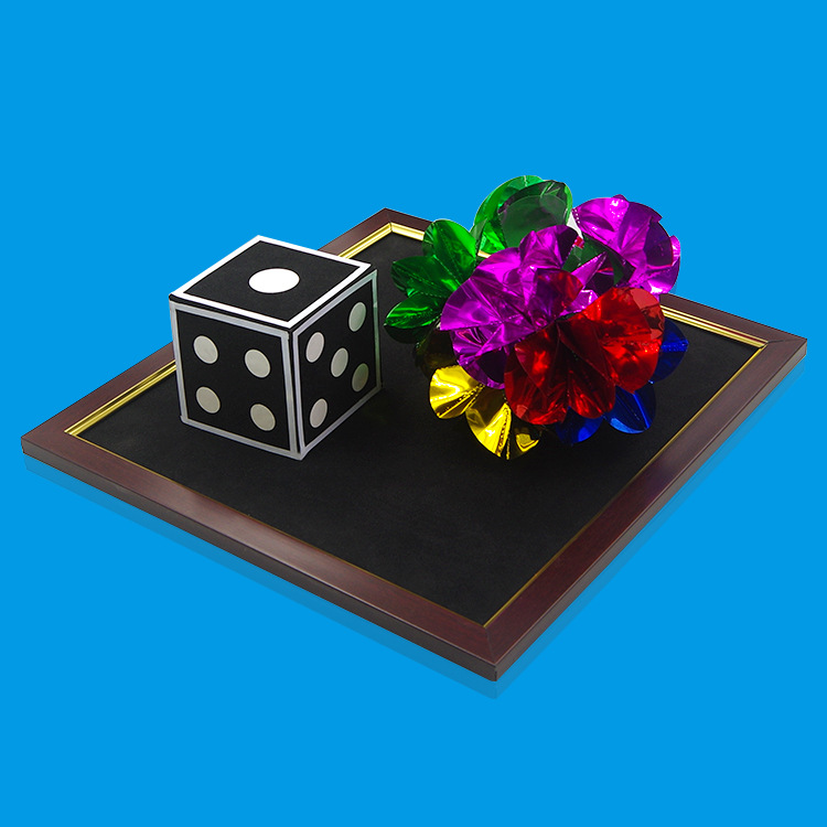 骰子变花球万象骰子黑板出花球 近景舞台魔术道具魔术玩具厂家