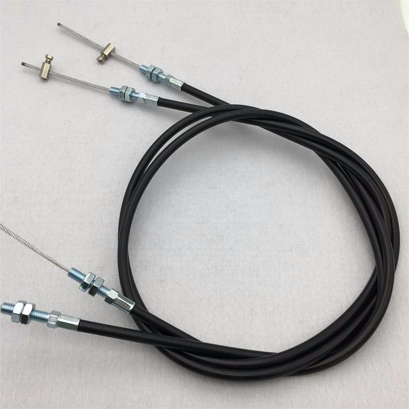 定制园林机械多品种多规格摩托车刹车线助力车黑管锁线扣钢丝绳