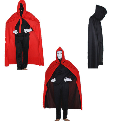 死神红黑斗篷披风 圣诞节服饰 cosplay动漫服装