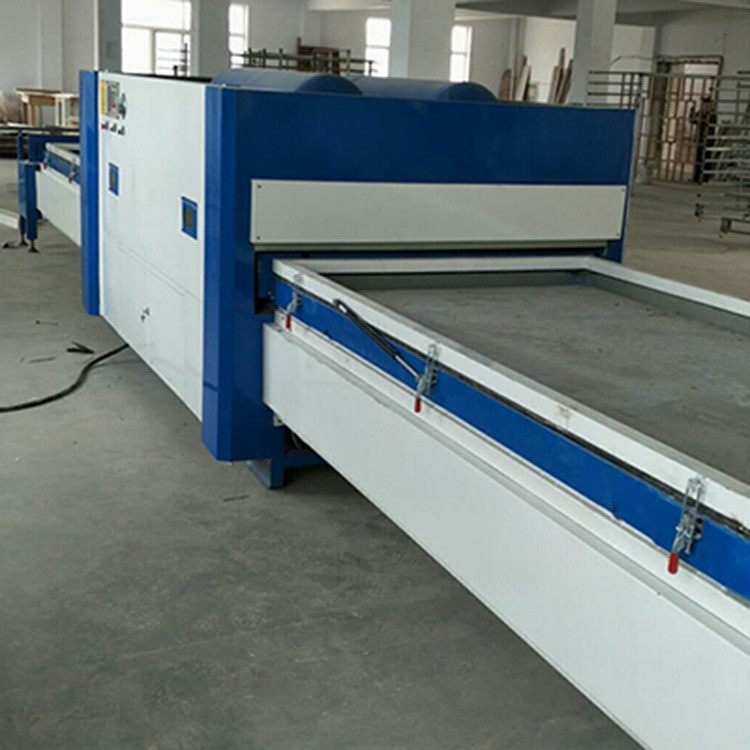 皮革床头软包真空覆膜机|双仓自动记忆调温软包衣柜覆膜机|环保