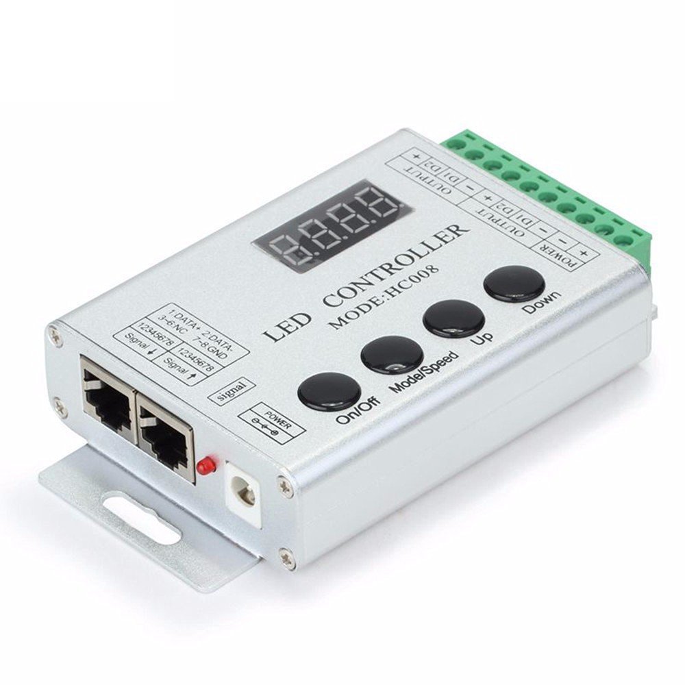 幻彩灯条可编程控制器rgb 七彩点控模组控制器 led全彩控制器