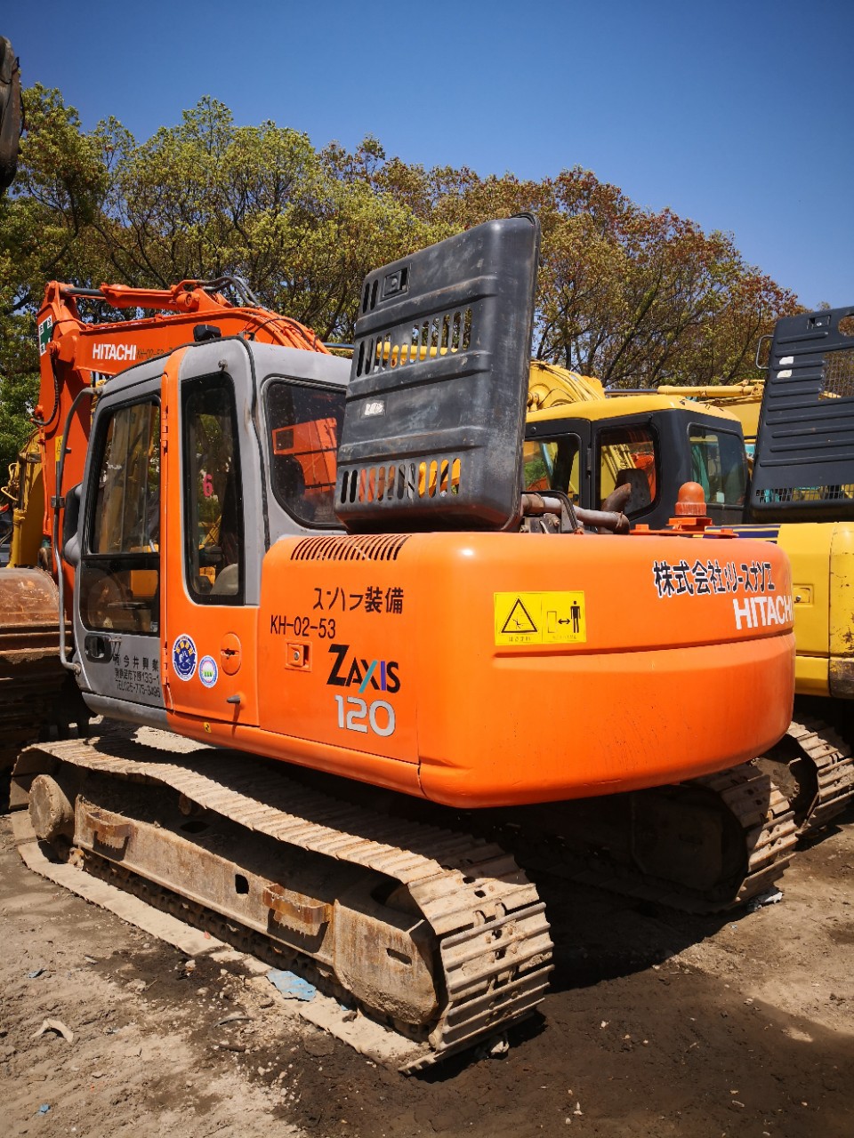 日立120挖