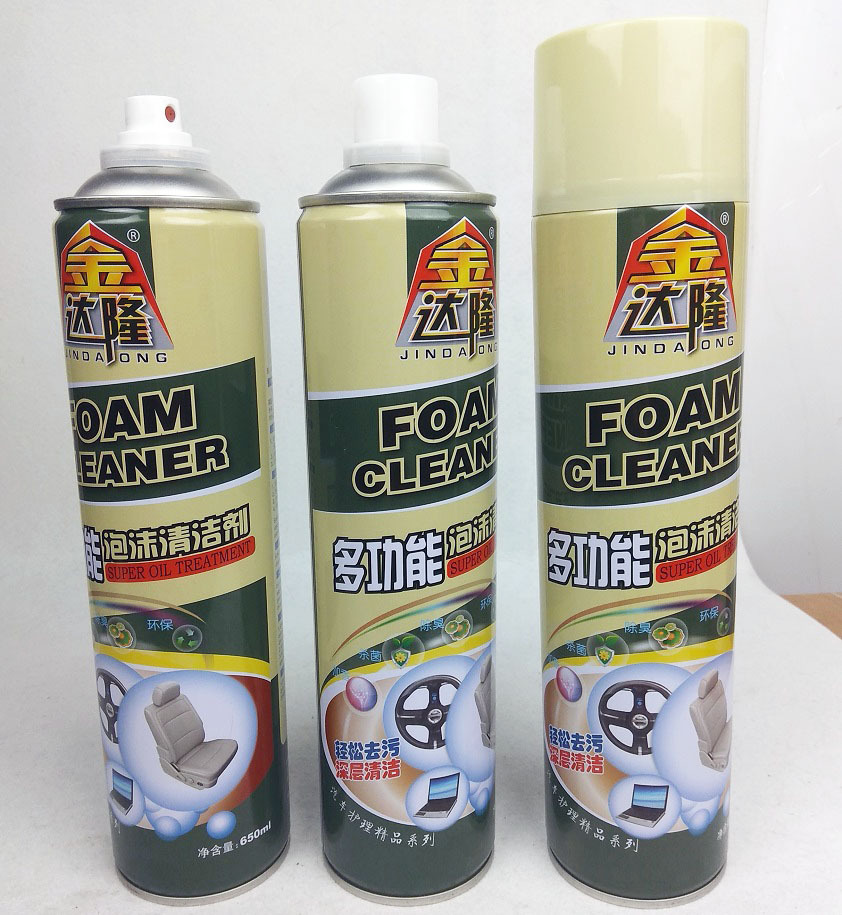 金达隆多功能泡沫清洗剂汽车内饰顶棚真皮座椅皮革布强力去污清洁