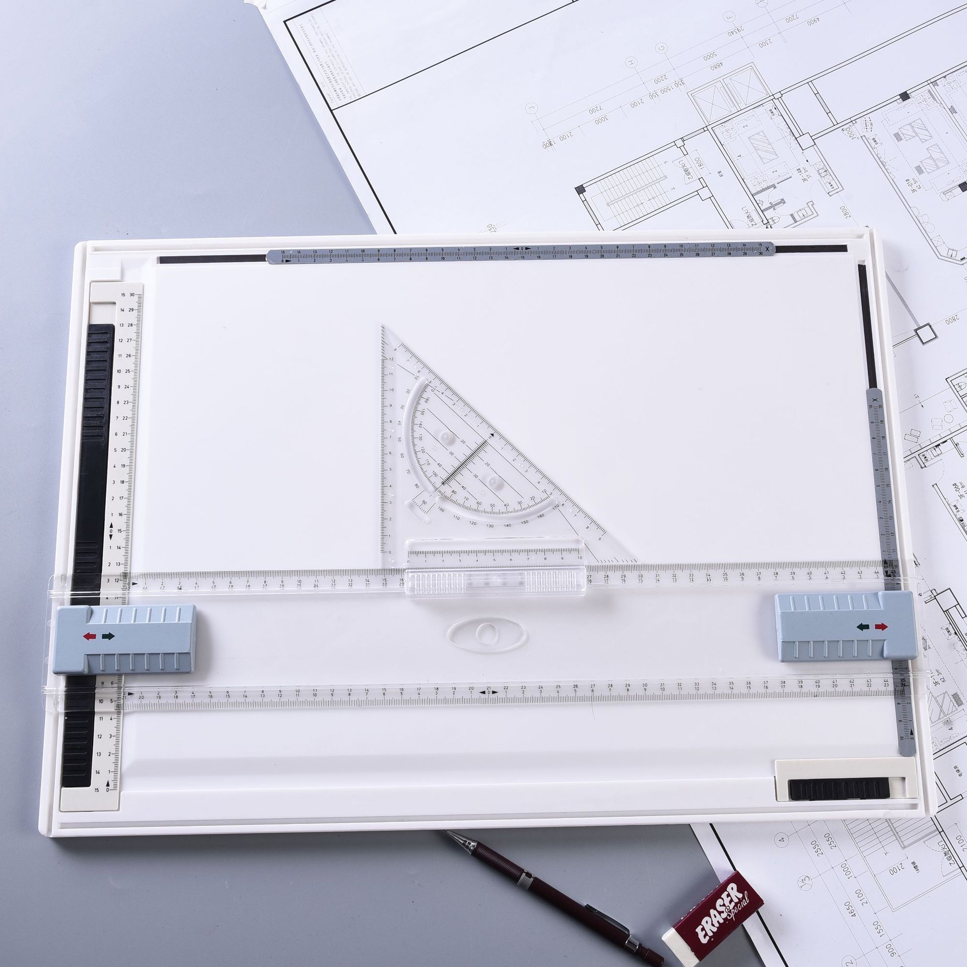 0成交0个a3绘图板建筑考试制图板工程专业8k绘图板profil绘图模板￥3.
