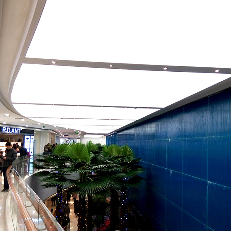 厂家直销天花白色透光膜吊顶材料拉膜天花灯光膜透光膜软膜天花