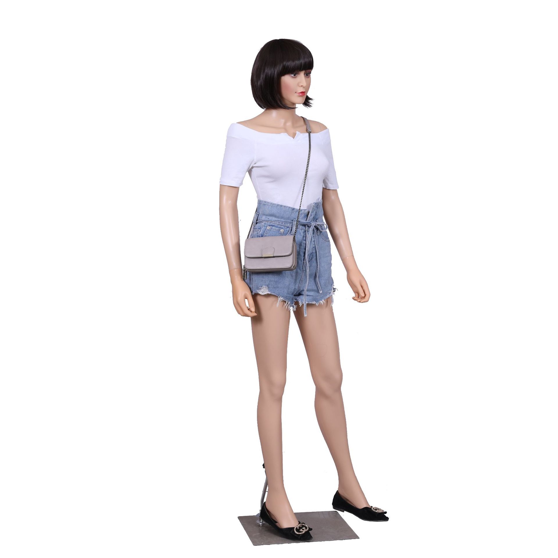 厂家直销 塑料模特 肤色模特 女全身 高档橱窗展示道具 环保模特