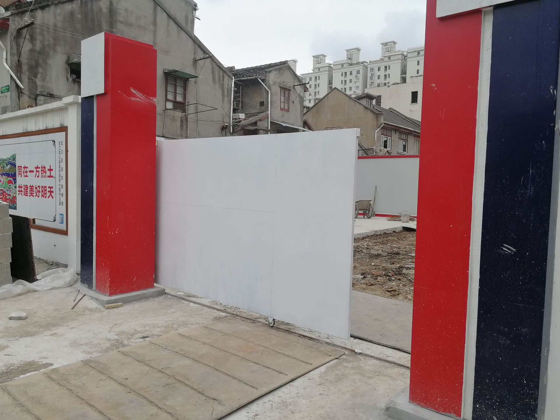 电动平移门 手动平移门 推拉门 建筑工地大门 工厂门口大铁门