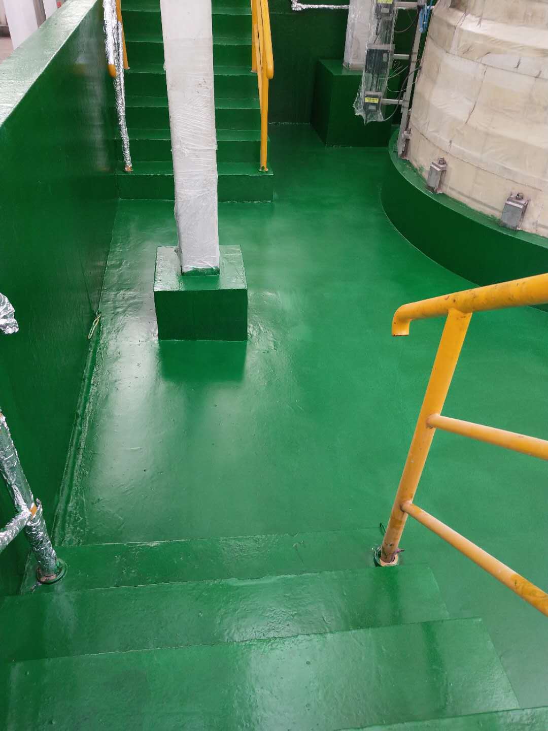 镇江厂家进化车间施工防腐地坪 批发907/901耐磨乙烯基重防腐地坪