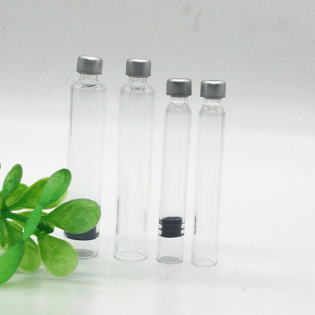 供应化妆品包材玻璃针剂管卡式瓶 1.5ml1.8ml3.0ml厂家批发优惠