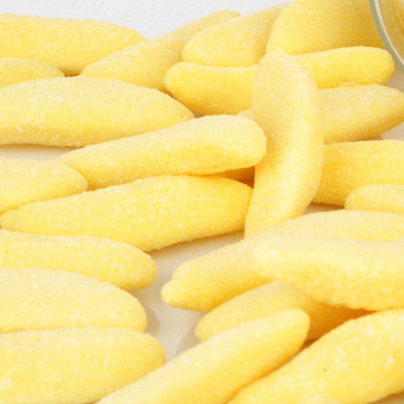 trolli口力德国散装香蕉形橡皮糖休闲零食软糖糖糖果1.5kg/袋