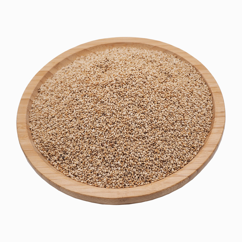 五谷磨坊原料五谷杂粮批发低温烘焙白芝麻熟白芝麻5斤包