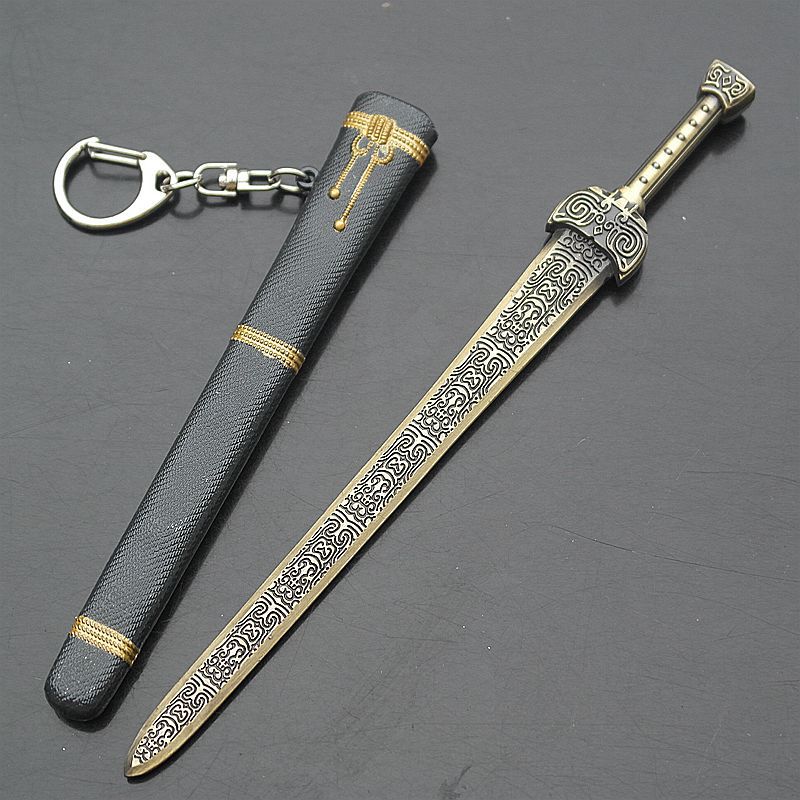 仙剑奇侠传三魔剑轩辕剑镇妖剑义和剑望舒剑带剑鞘合金兵器武器