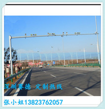 广东监控八角杆道路标志杆佛山珠海广告杆监控八角杆卡口立杆6米