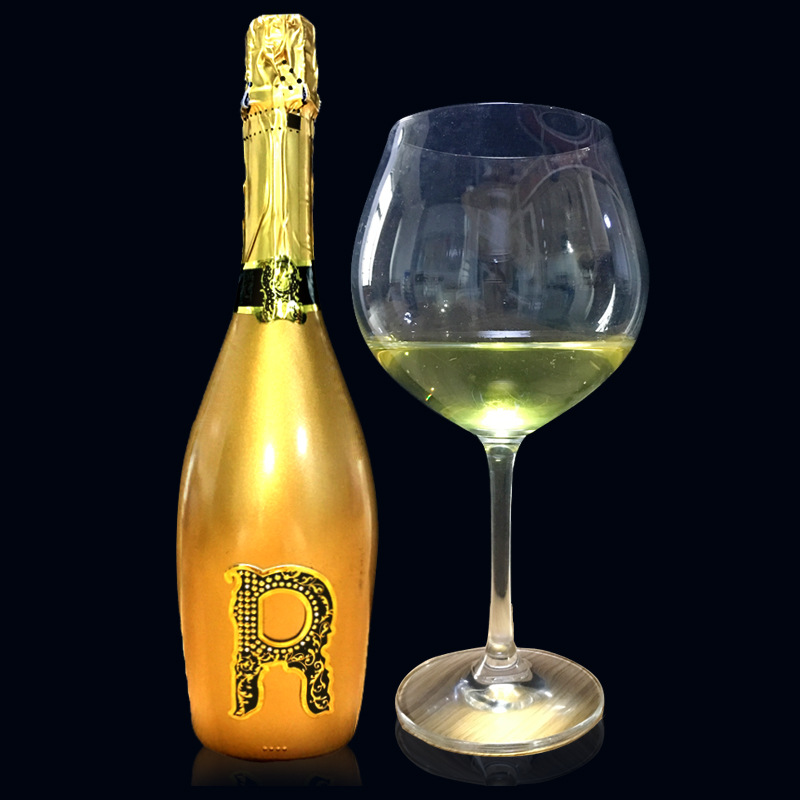 葡萄酒白兰地苹果味 甜型果味起泡持久 酒庄国产批发直供750ml