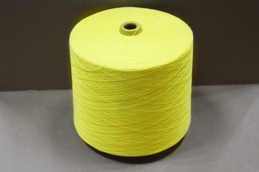 专业供应芳纶1414(本色)防切割阻燃纱线缝纫线芳纶手套纱专用