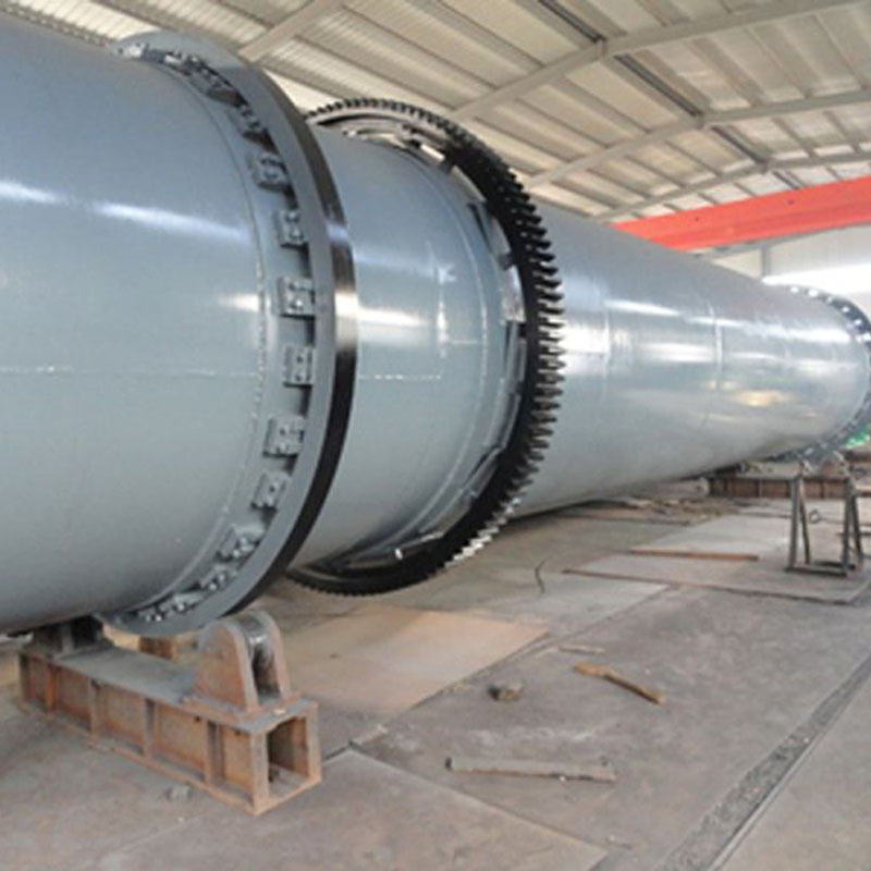 回转滚筒式锯末木屑干燥机 二手粪便脱水烘干机木糠竹粉烘干机