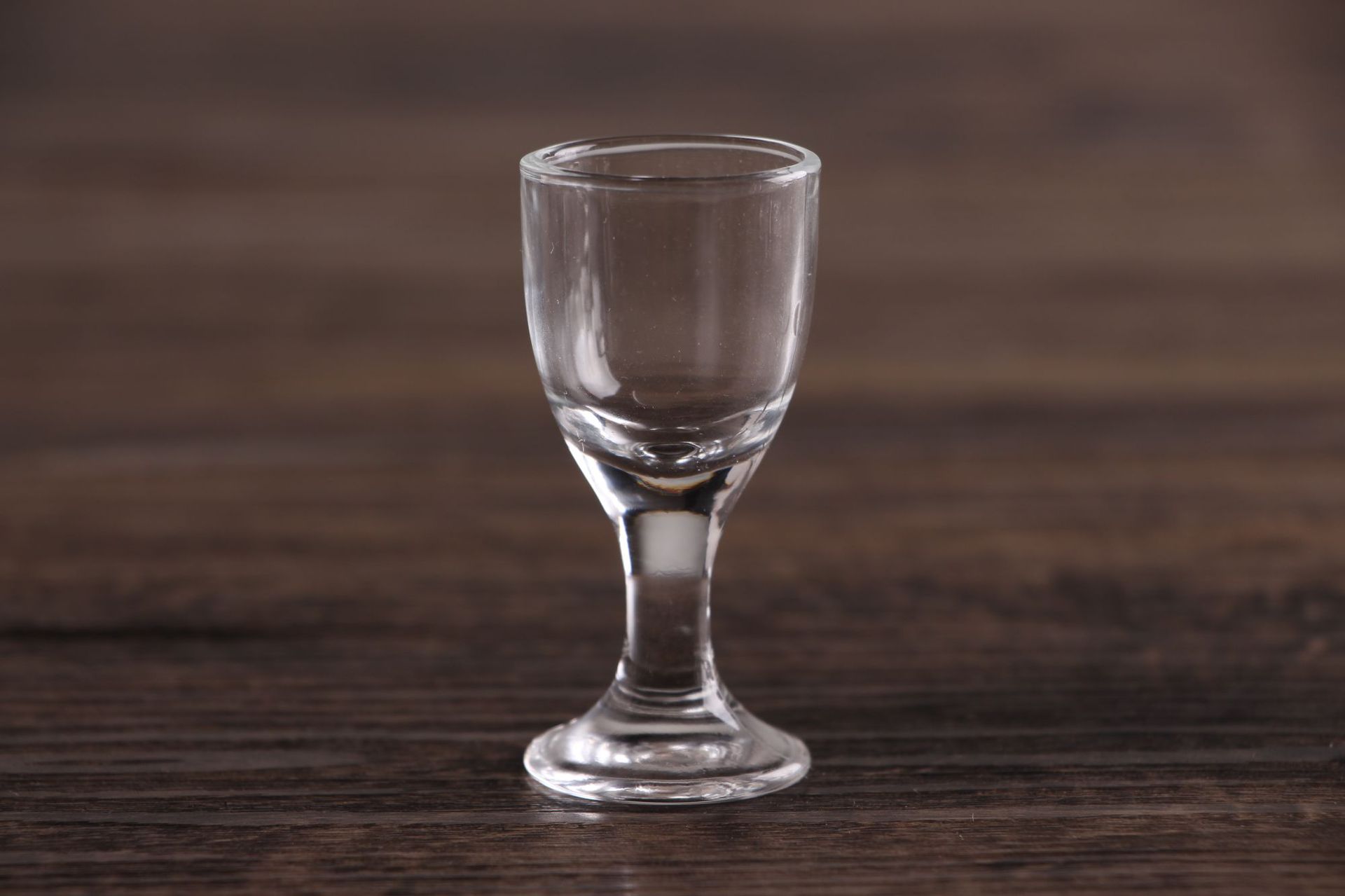 玻璃小白酒杯烈酒杯一口杯小高脚酒杯ktv酒吧茅台杯定logo