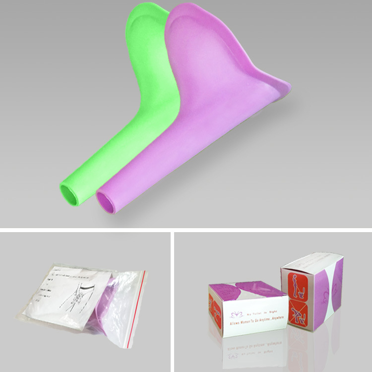 Women's Emergency Portable Urinal Female Emergency Field Standing Urinal Funnel Urinal Urine Cup