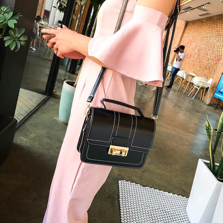 Small Bag 2021 New Korean Style Handbag Shoulder Women's Bag Crossbody Bag Girly Temperamental Fashion Minimalist Women Bag Fashion