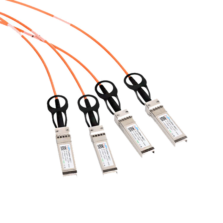qsfp-40g-aoc 40g转4*10g 光纤线缆光缆 1m 兼容思科华为h3c