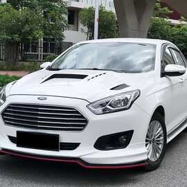 适用福特福睿斯大小包围改装am款前杠后杠侧裙尾翼尾喉排气日行灯