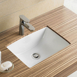 方形台下盆 陶瓷