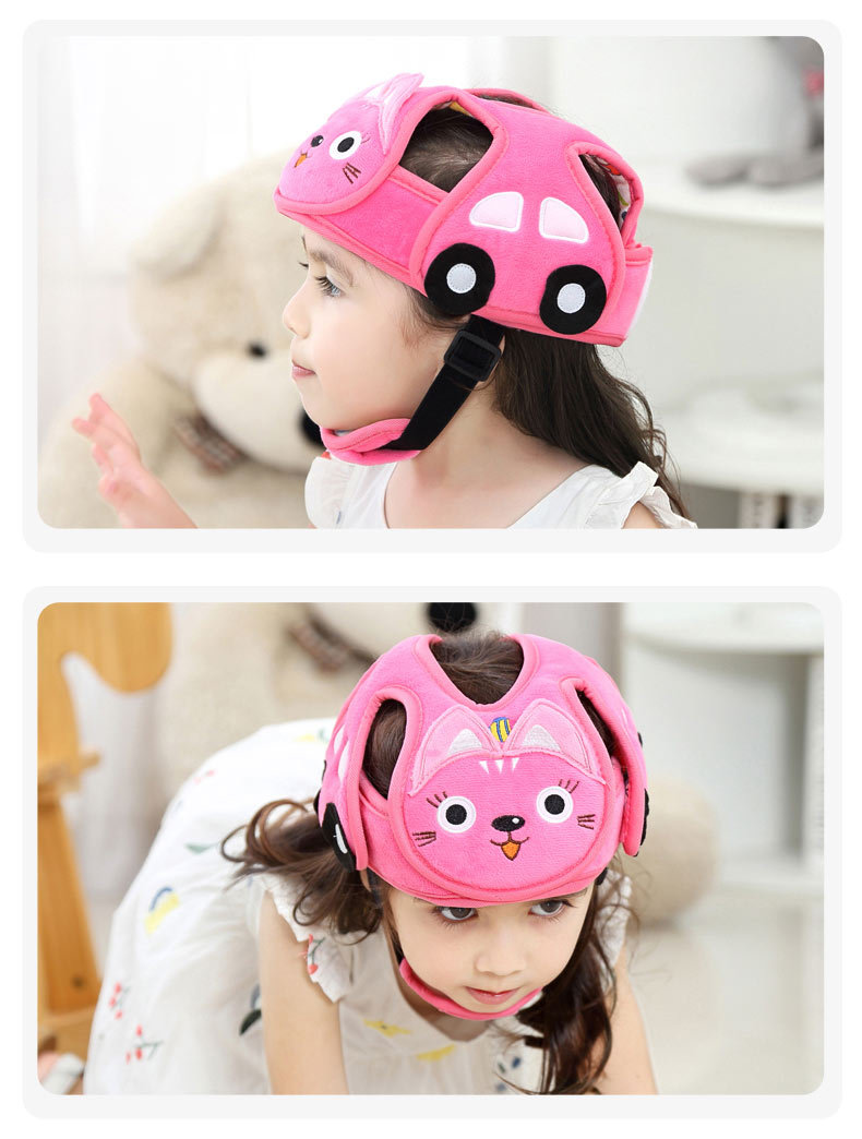 宝宝防摔头保护帽婴儿学步防撞帽防摔帽儿童安全头盔护头帽