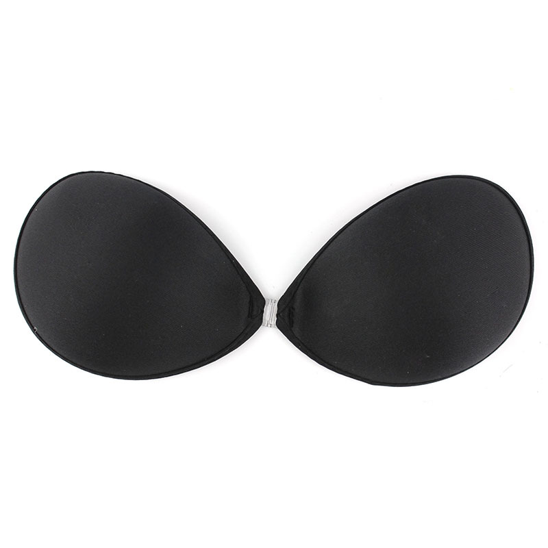 Glossy Cloth Cup Seamless Bras Invisible Underwear without Steel Ring Gathering Bra Breast Pad Wedding Dress Silicone Strapless Bra