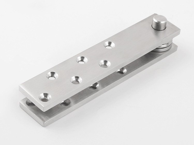 加厚不锈钢天地合页 360度偏心转轴 隐形门上下天地转轴暗藏合页