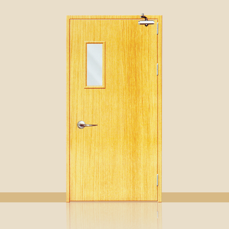 上海木质隔热防火门单开防火门防潮门木质防火门办公室木门
