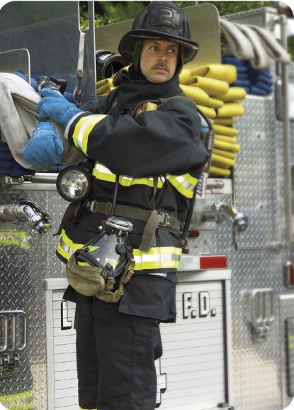 美国雷克兰lake a国标消防战斗服 消防员灭火防护服ga10-2014