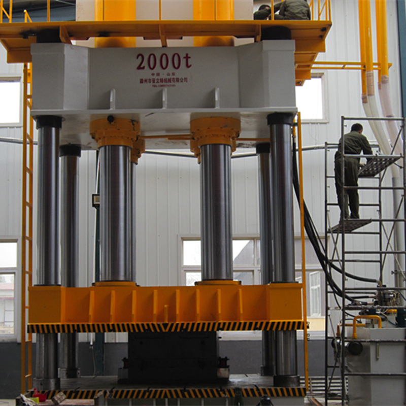 滕州晋立特机械定制大吨位四柱液压机玻璃钢压制成型机